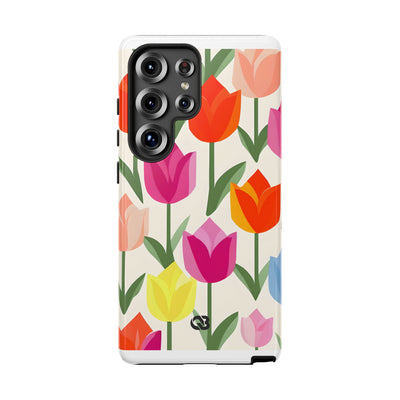 Vibrant Petal Grid · Tough Capa para Samsung