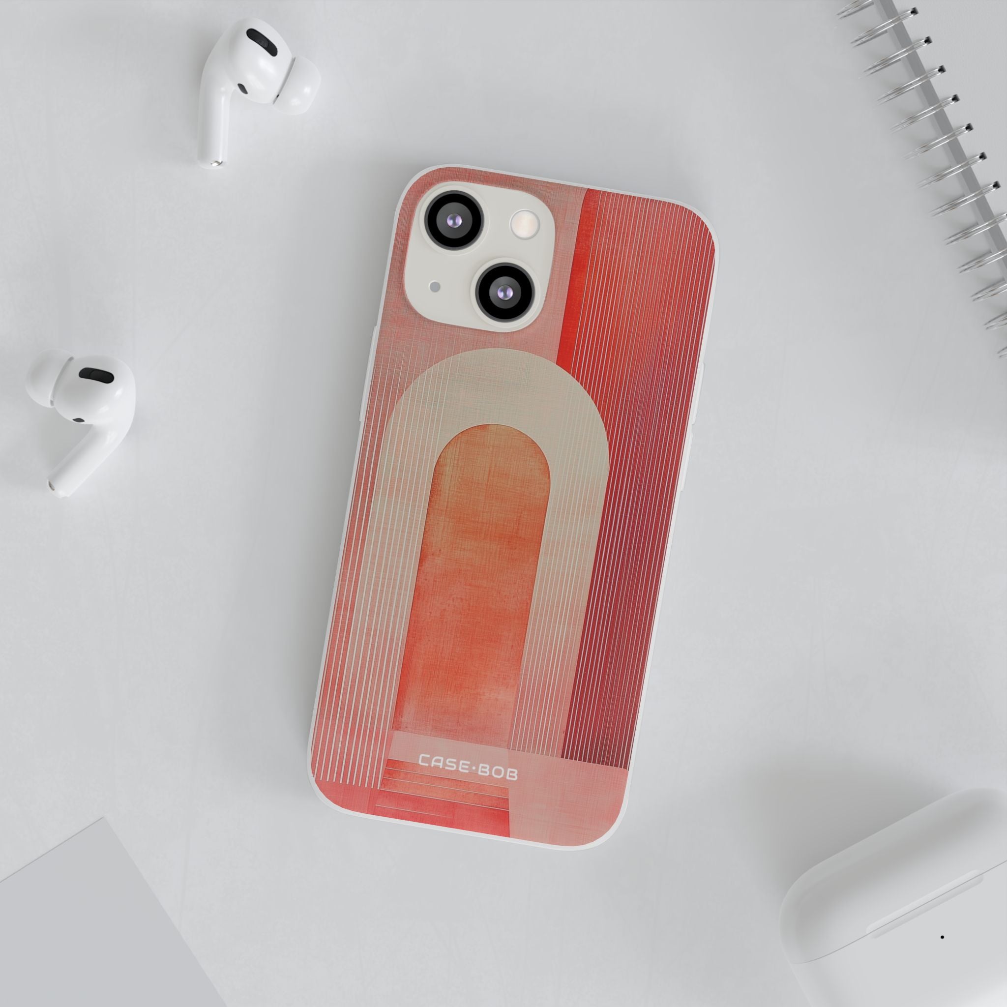 Crimson Arches iPhone 13 mini Case - Soft