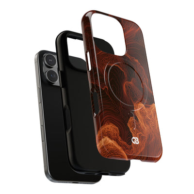 Amber Filament · Tough 2.0 Magnetic Phone Case for iPhone · Orange