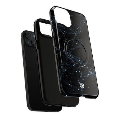 Black Tough 2.0 Magsafe Phone Case for iPhone - Arctic Neural Mesh
