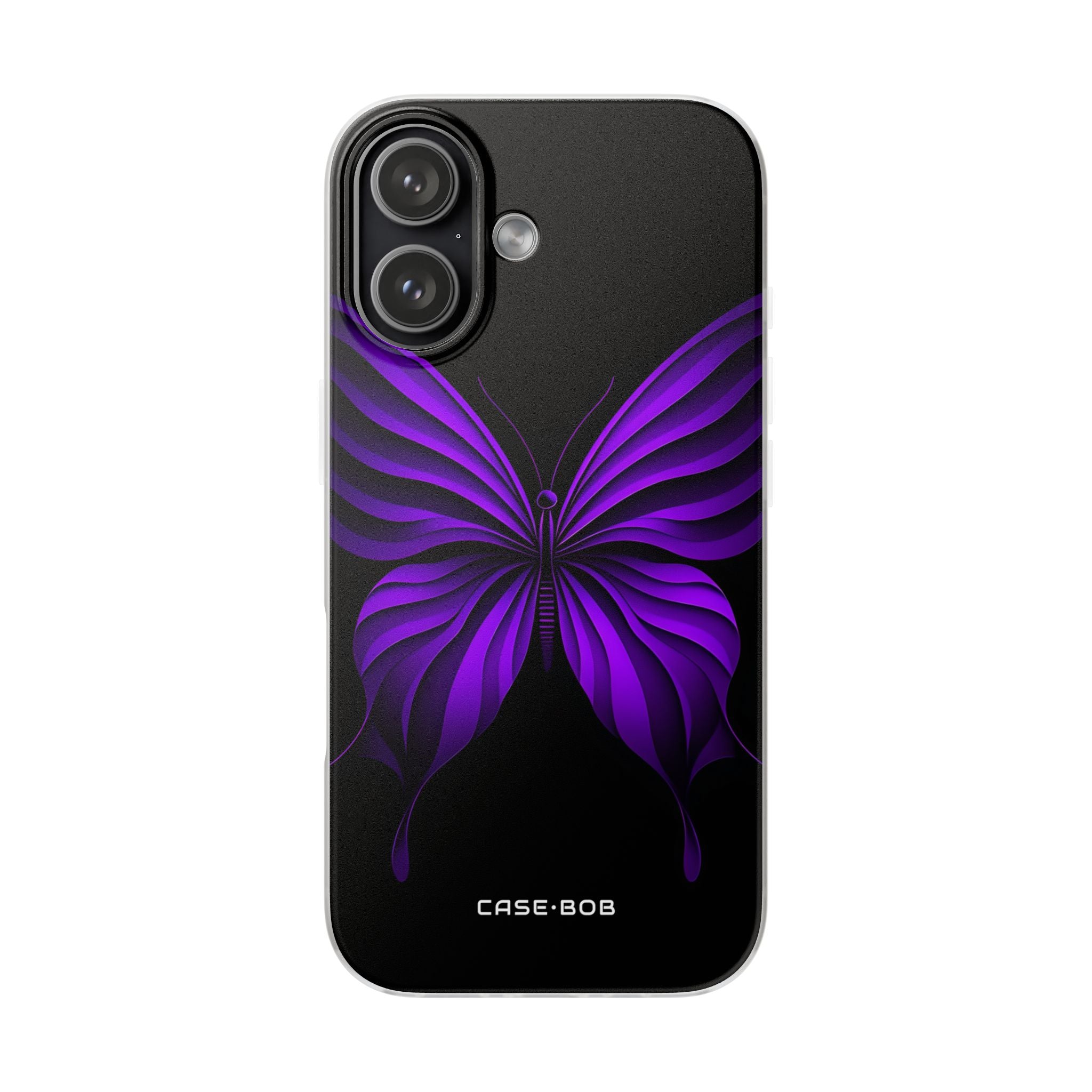 Violet Monarch iPhone 17 Case - Soft - CASE•BOB