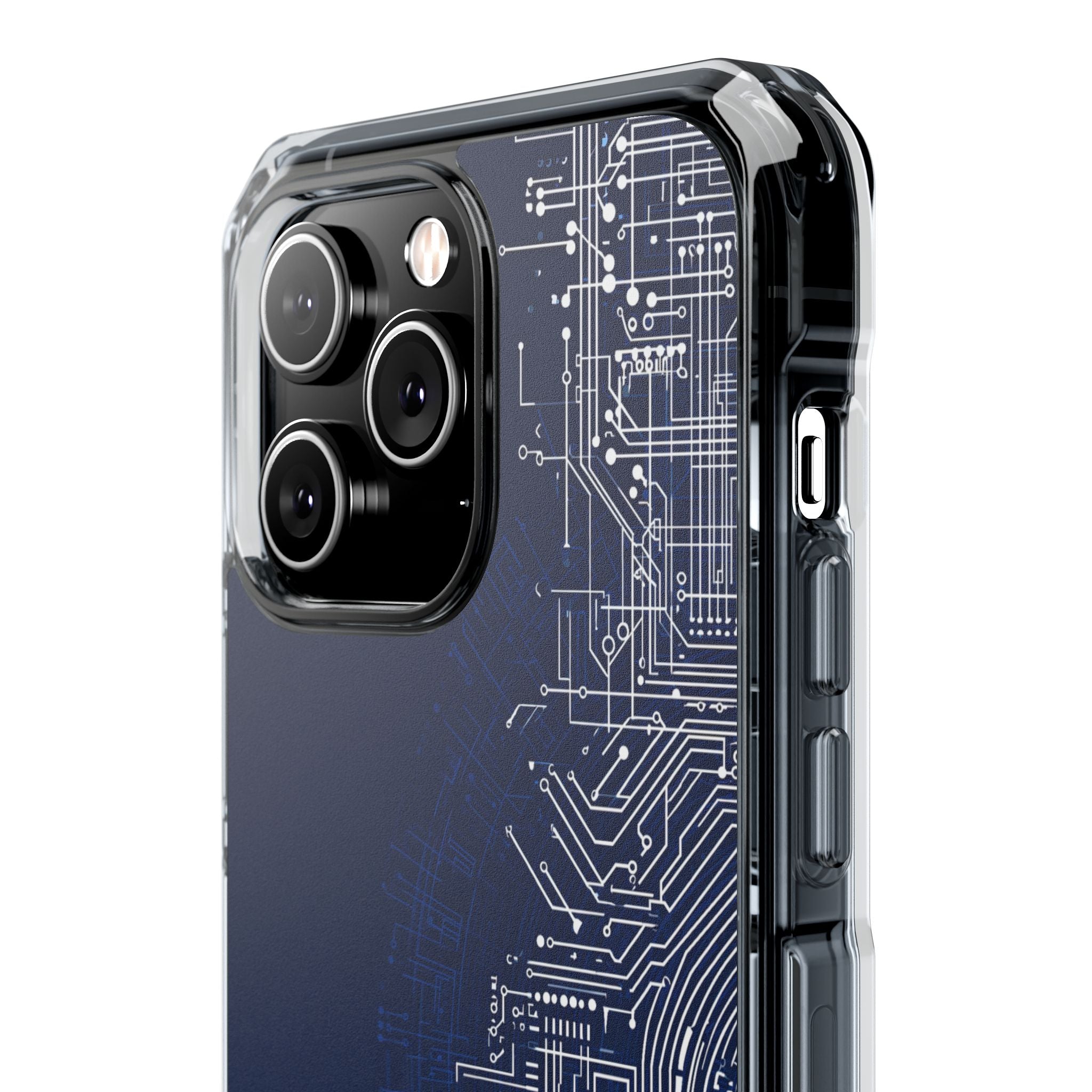 Blue Impact MagSafe Phone Case for iPhone - Cobalt Circuit Logic