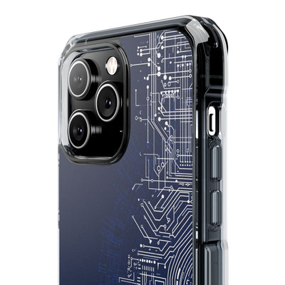 Blue Impact MagSafe Phone Case for iPhone - Cobalt Circuit Logic