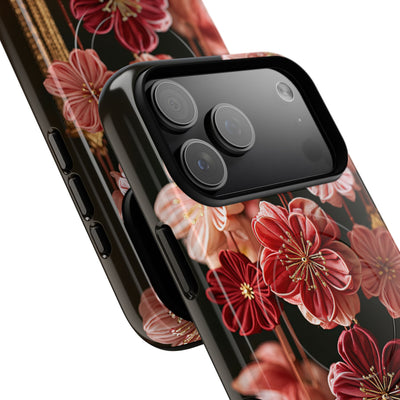 Silk Blossom Kanzashi · Tough 2.0 Magnetic Phone Case for iPhone · Pink