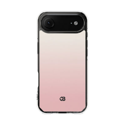 Blush Horizon · Clear Impact Magnetic Phone Case for iPhone ·  Pink