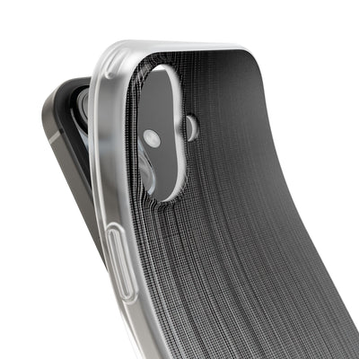 Grey Lite Phone Case for iPhone - Static Vertical Dither