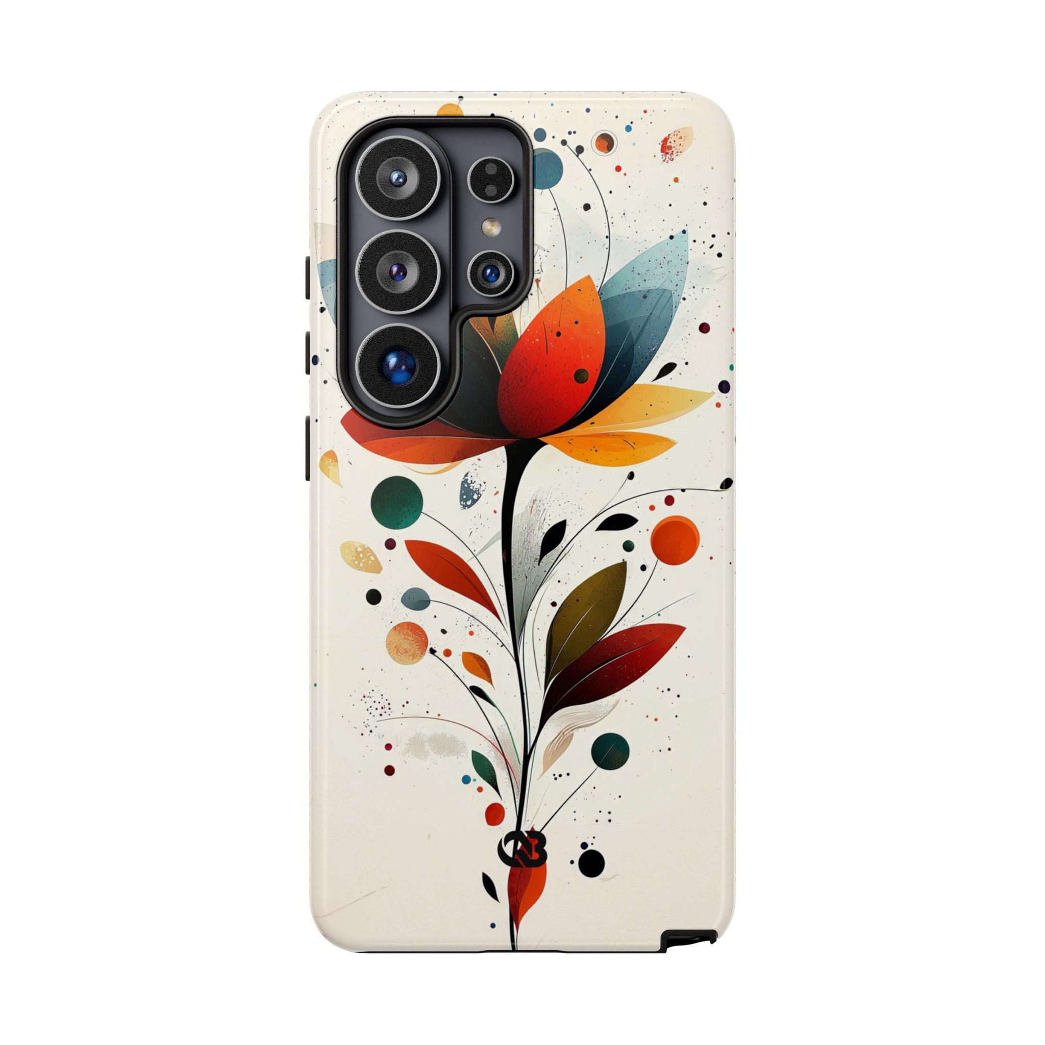 Burnt Petal Abstract · Tough Phone Case for Samsung