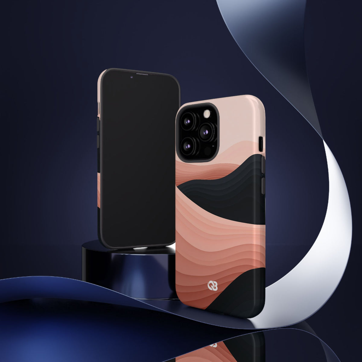 Terracotta Dunes · Tough Phone Case for iPhone · Pink