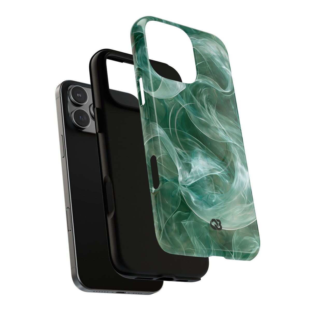 Translucent Aqua Flow · Tough 2.0 Magnetic Phone Case for iPhone · Teal