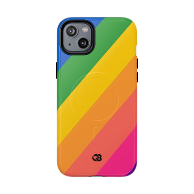 Vibrant Spectrum Slope · Tough+ Phone Case for iPhone · Magsafe