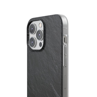 Black Lite Phone Case for iPhone - Raw Obsidian Slate