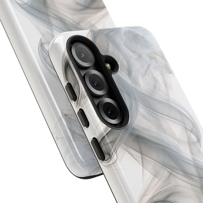 Vapor Noir · Tough Phone Case for Samsung · White