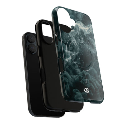 Luminescent Vapor Drift · Tough 2.0 Magnetic Phone Case for iPhone · Teal