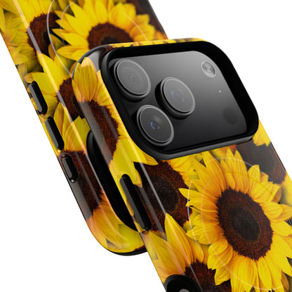 Sunflower Glow iPhone 17 Pro Case - Tough+ - CASE•BOB