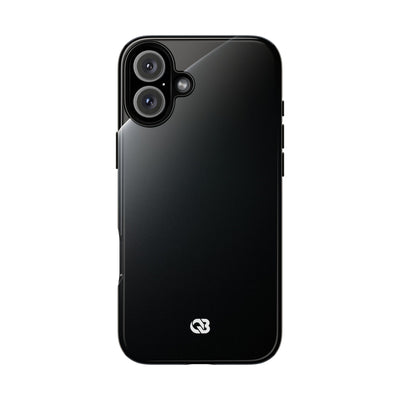 Black Tough Phone Case for iPhone - Obsidian Lunar Arch