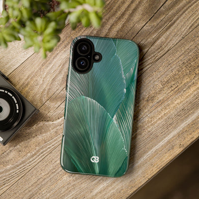 Translucent Fan Palm · Tough Phone Case for iPhone · Teal