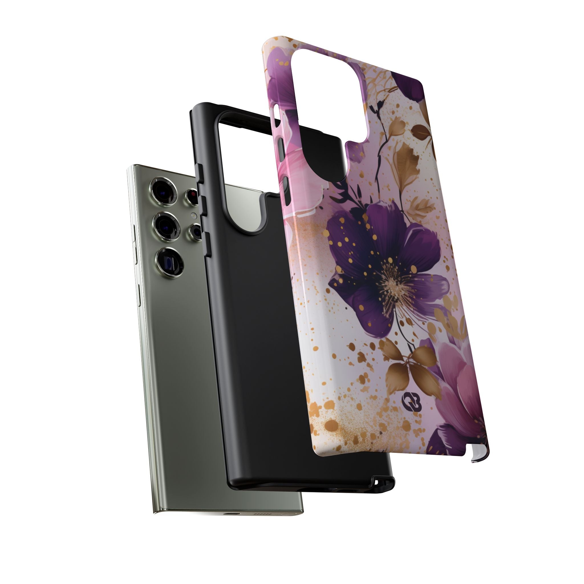 Gilded Violet Bloom · Tough Phone Case for Samsung