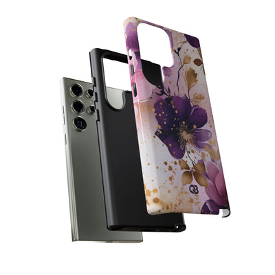 Gilded Violet Bloom · Tough Phone Case for Samsung