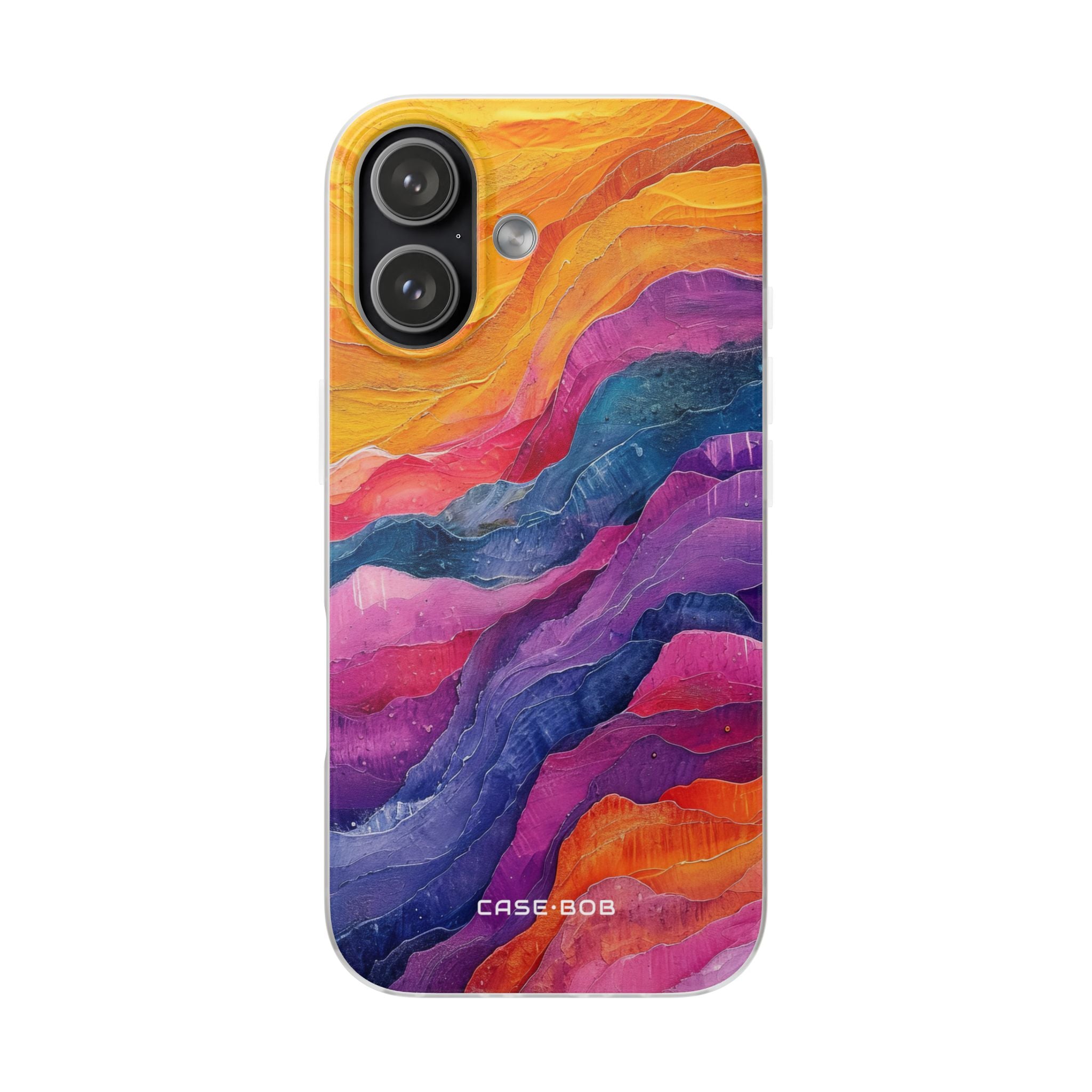 Vibrant Flow iPhone 17 Case - Soft - CASE•BOB