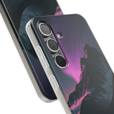 Arctic Aurora Summit · Lite Phone Case for Samsung · Black