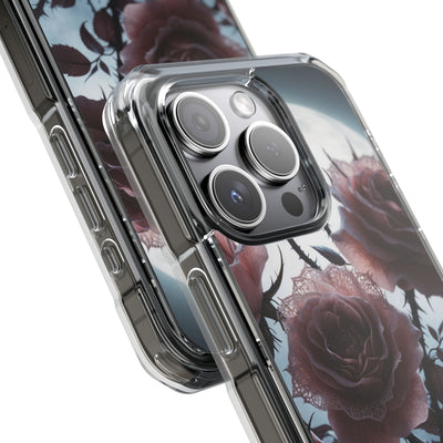 Lunar Lace Petals · Impact Coque de téléphone pour iPhone · Magsafe