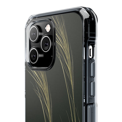 Green Impact MagSafe Phone Case for iPhone - Midnight Gilded Grass