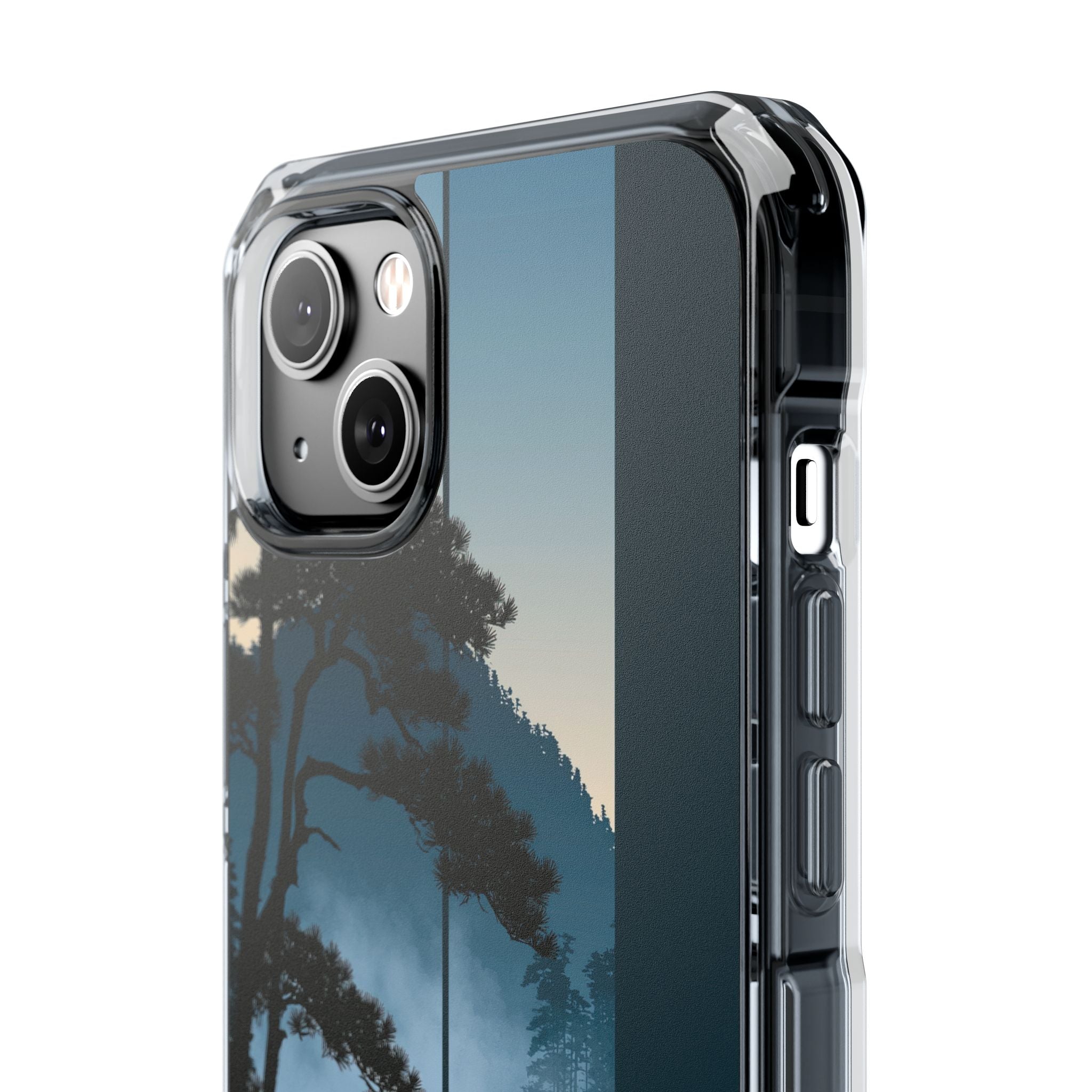 Blue Impact MagSafe Phone Case for iPhone - Kyoto Mist Pine