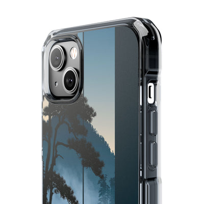 Blue Impact MagSafe Phone Case for iPhone - Kyoto Mist Pine