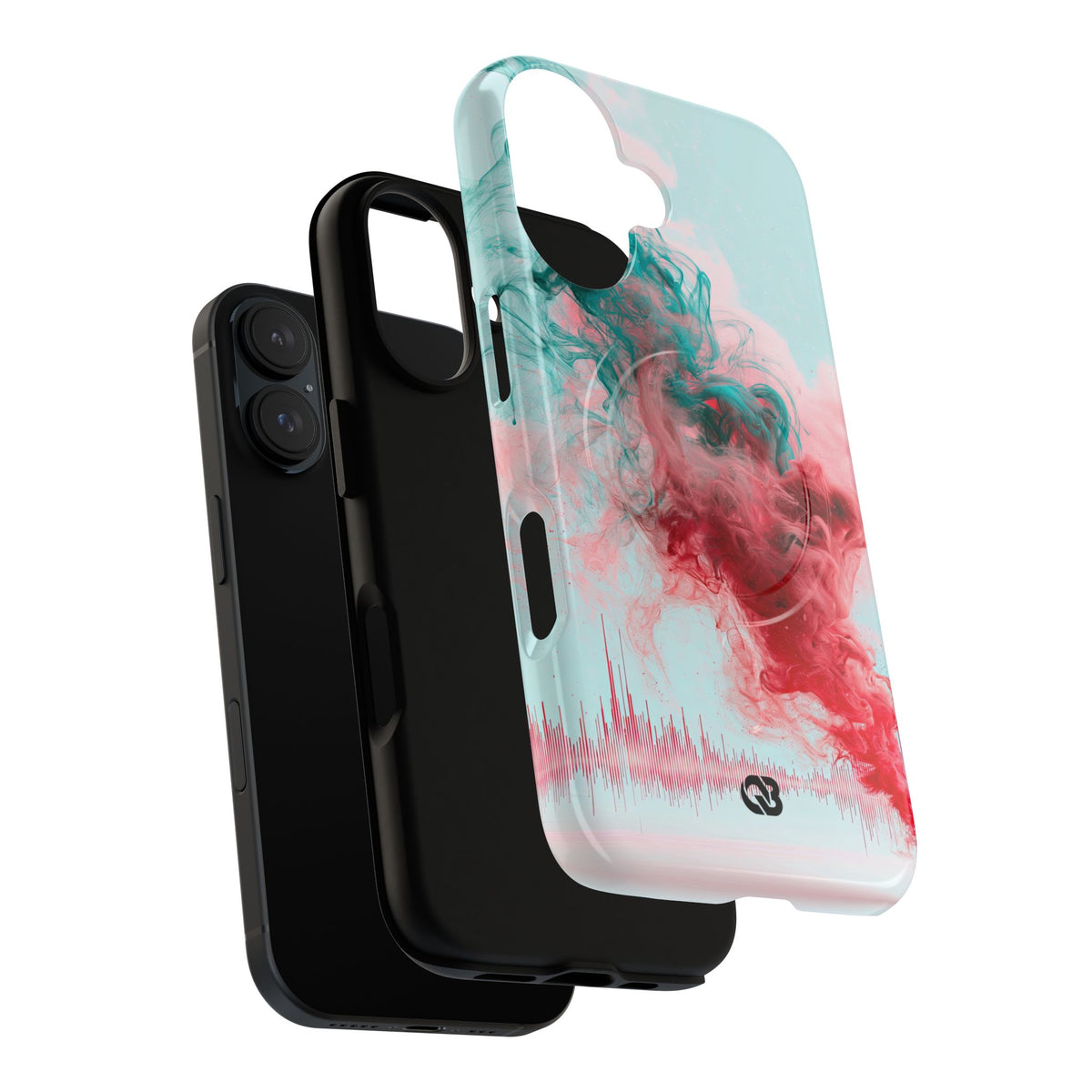 Sonic Bloom · Tough 2.0 Magnetic Phone Case for iPhone · Red