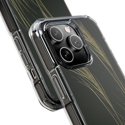 Green Impact MagSafe Phone Case for iPhone - Midnight Gilded Grass