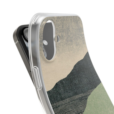 Green Lite Phone Case for iPhone - Moss Ridge Grain