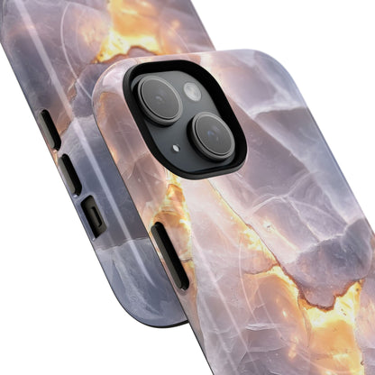 Crystal Veins iPhone 15 Case - Tough+