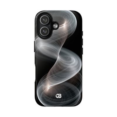 Luminous Vortex · Tough Phone Case for iPhone · Black
