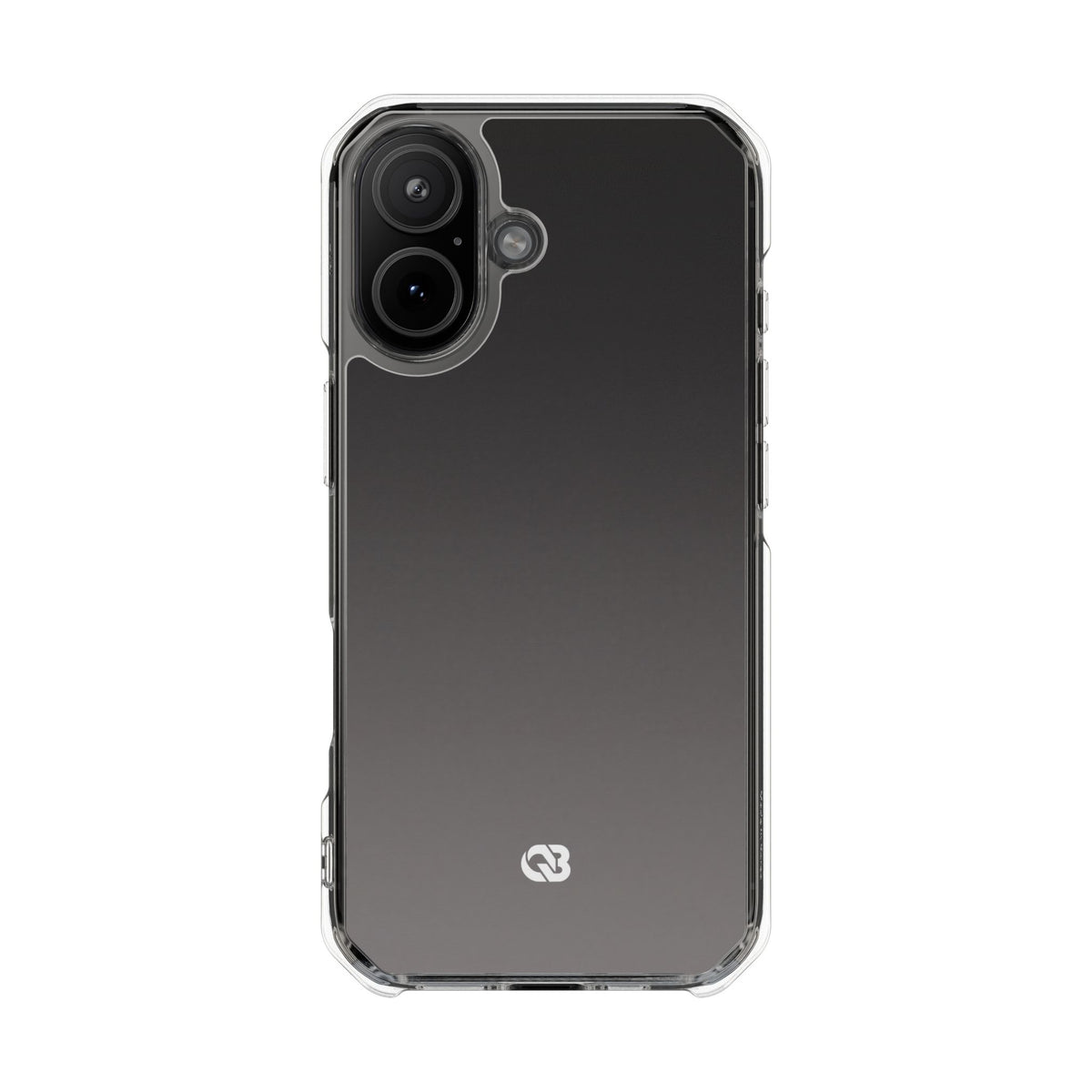 Obsidian Fade · Clear Impact Magnetic Phone Case for iPhone ·  Black
