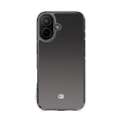 Obsidian Fade · Clear Impact Magnetic Phone Case for iPhone ·  Black
