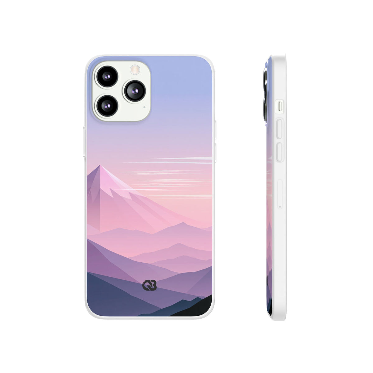 Alpine Twilight · Lite Phone Case for iPhone ·  Pink