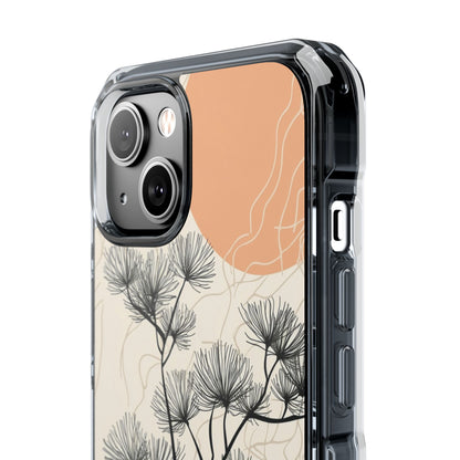 Spiky Tree Sunset iPhone 14 Cover - Impact