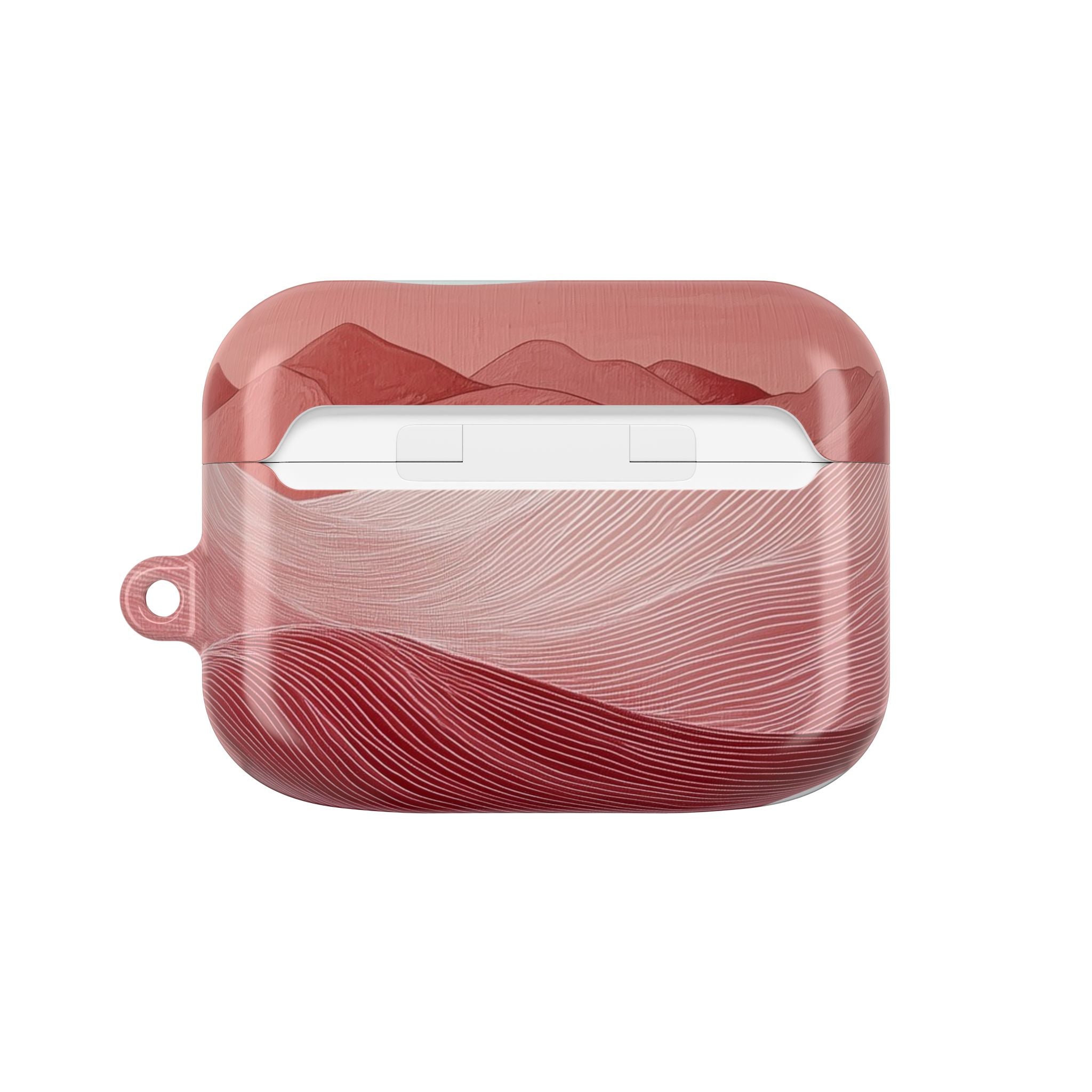 White Orb Dunes - AirPods Case