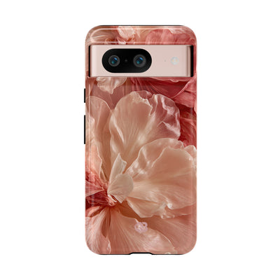 Blush Silk Bloom · Tough Phone Case for Pixel ·  Pink