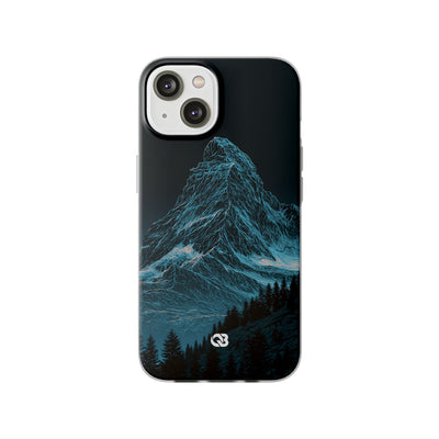 Glacial Alpine Peak · Lite Phone Case for iPhone ·  Blue