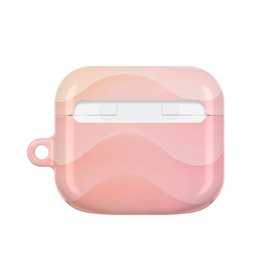 Blush Horizon Waves · Hard Case for AirPods & AirPods Pro · Pink
