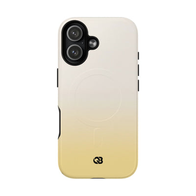 Yellow Tough 2.0 Magsafe Phone Case for iPhone - Bleached Citron Haze