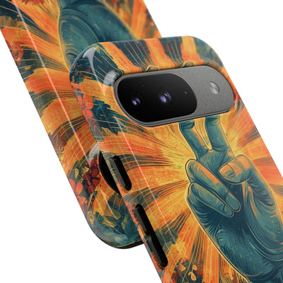Radiant Peace Bloom · Tough Phone Case for Google Pixel