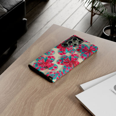 Lucite Jelly Bloom · Tough Phone Case for Samsung · Pink