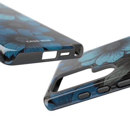 Blue Petal Radiance Samsung S25 Ultra Case - Tough
