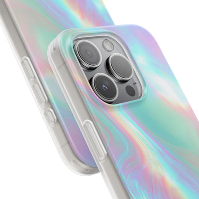 Prismatic Liquid Light · Lite Phone Case for iPhone ·  Teal