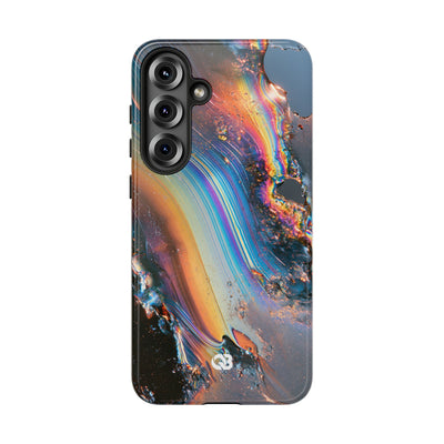 Prismatic Aura Flow · Tough Phone Case for Samsung · Blue
