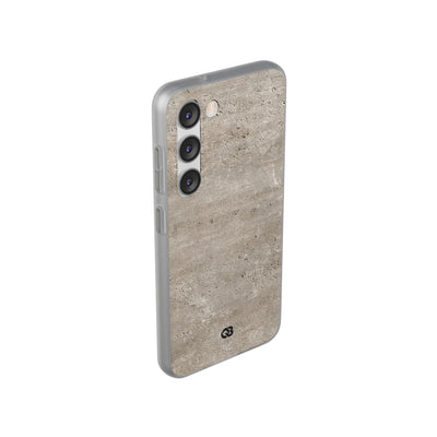 Grey Lite Phone Case for Samsung - Brutalist Stone Grit