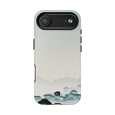 Blue Tough 2.0 Magsafe Phone Case for iPhone - Mist Valley Pagoda