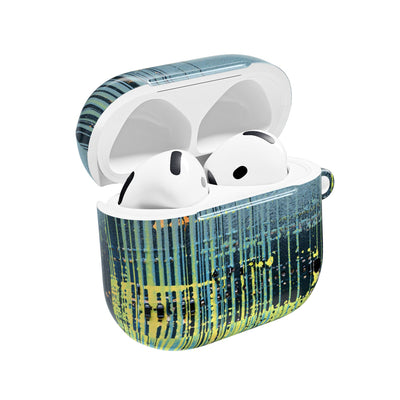 Acid Raster Circuit · Hard Case for AirPods & AirPods Pro · Teal
